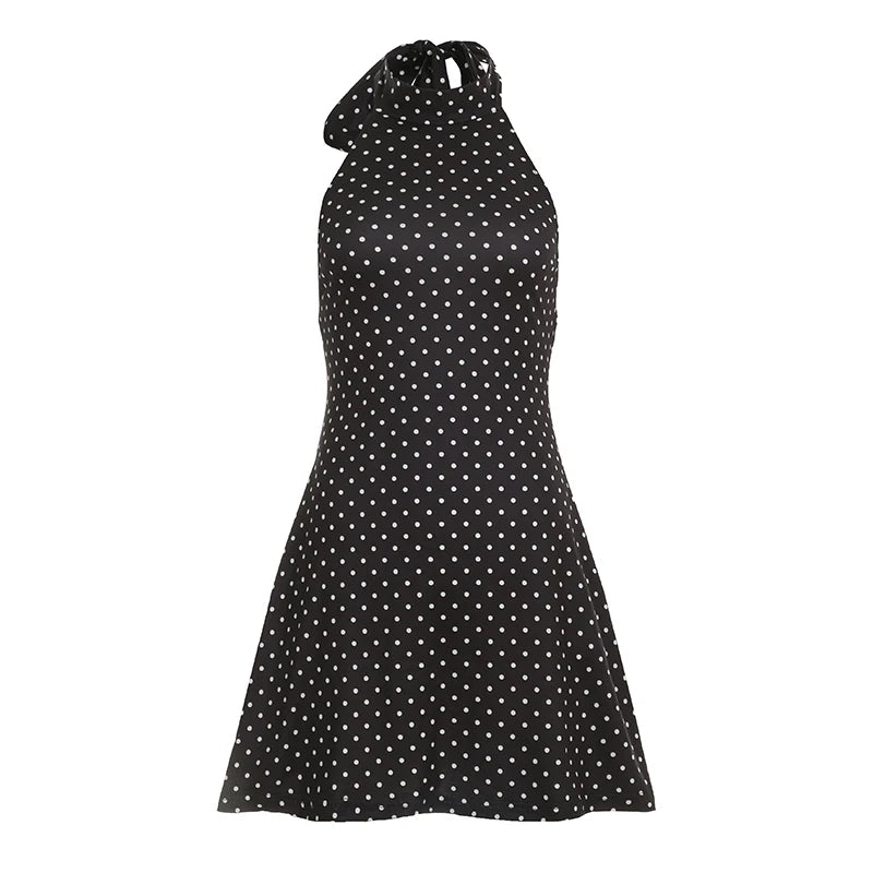 ✨ Elegant Polka Dot Summer Dress