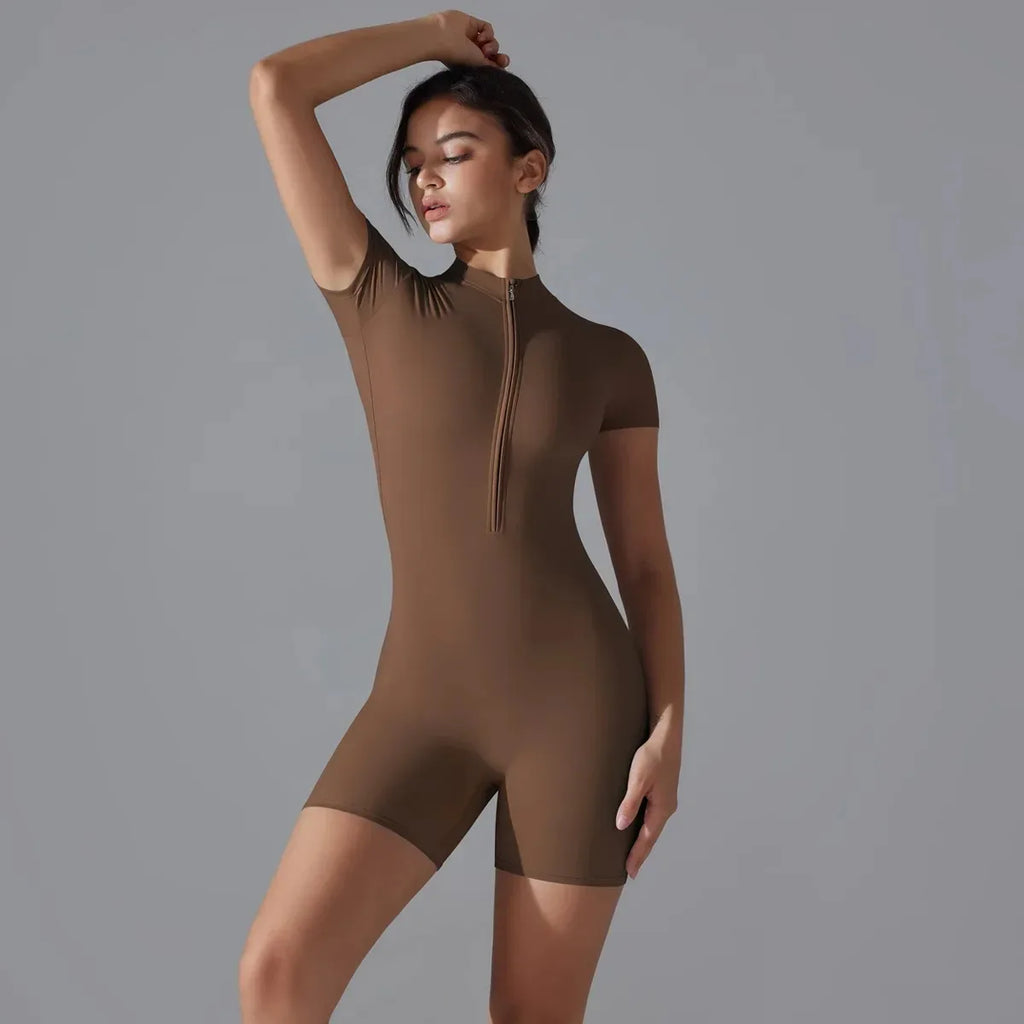 ✨ Aurora Sculpt Zip Jumpsuit