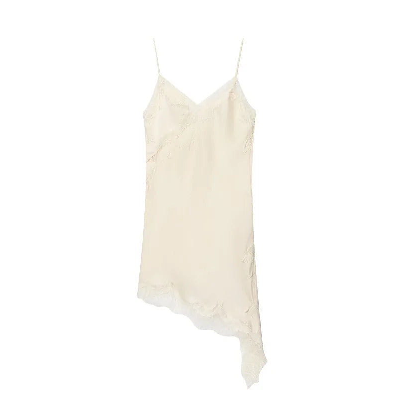 Satin Lace Elegance Dress