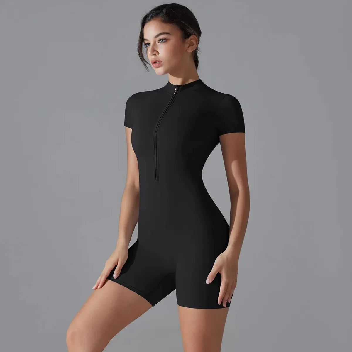 ✨ Aurora Sculpt Zip Jumpsuit